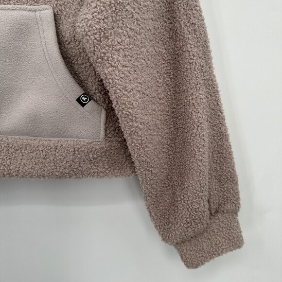 Backcountry Goat Fleece 1/2-Zip Pullover Hoodie Sweatshirt sz XS Women's VGUC - Picture 2 of 9